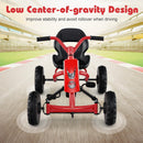 Red 4-Wheel Pedal Go Kart for Kids Magic Cars 4