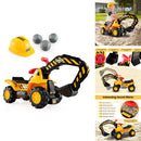 Children's Ride-On Excavator with Helmet, Rocks, and Horn Magic Cars Variant 0