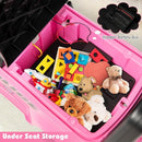 CPSIA Approved Pink Police Ride-On Car with Hidden Storage for Ages 1-3 Magic Cars 7