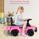 CPSIA Approved Pink Police Ride-On Car with Hidden Storage for Ages 1-3 Magic Cars 9