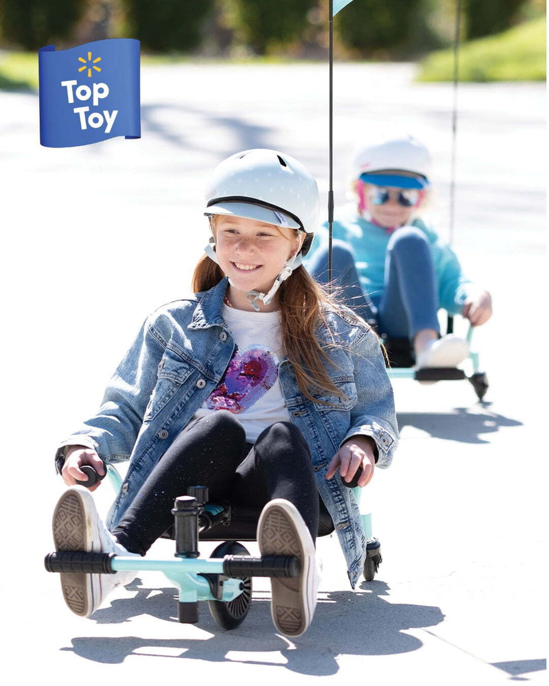 Kids Powered Drifting Go-Kart Ride-On with Adjustable Frame for Ages 4+ Magic Cars 1