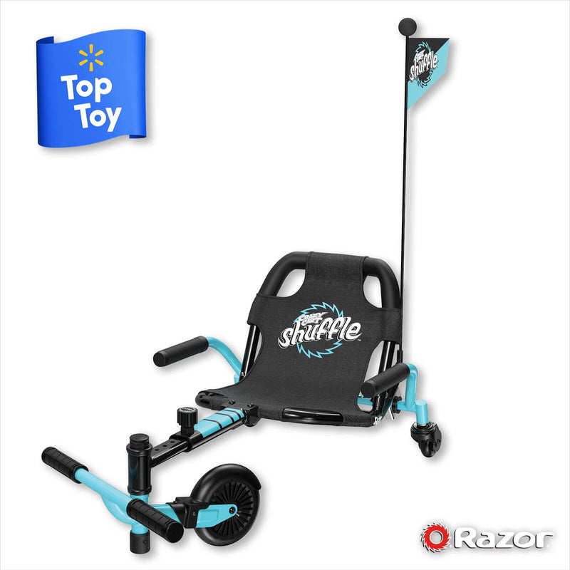 Kids Powered Drifting Go-Kart Ride-On with Adjustable Frame for Ages 4+ Magic Cars 2