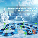 269-Piece Track Car Set with 2 Cars for Ages 3-6, Creative Building Toy Magic Cars 7