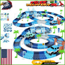269-Piece Track Car Set with 2 Cars for Ages 3-6, Creative Building Toy Magic Cars Variant 0