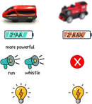 Innovative Battery-Powered Train with Magnetic Connectors for Kids Aged 3-5 Magic Cars 7