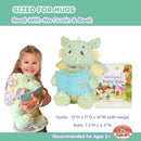 Dustin the Animated Plush Dragon with Fairy Tale Book, 12" Magic Cars 2