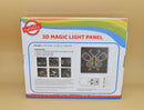 3D Illuminating Panel Set with 270 Pegs and 7 Design Templates Magic Cars 1