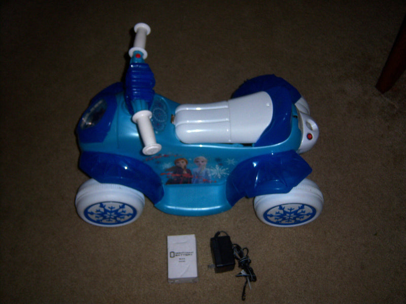 Electric Frozen-Themed Toddler Quad Ride-On Toy for Kids 1.5-3 Years Magic Cars Variant 0