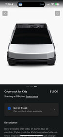 Electric Cybertruck Ride-On Toy for Kids Magic Cars 0