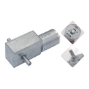 Dual Shaft Worm Gear Motor JGY370 12V DC for Engineering Applications