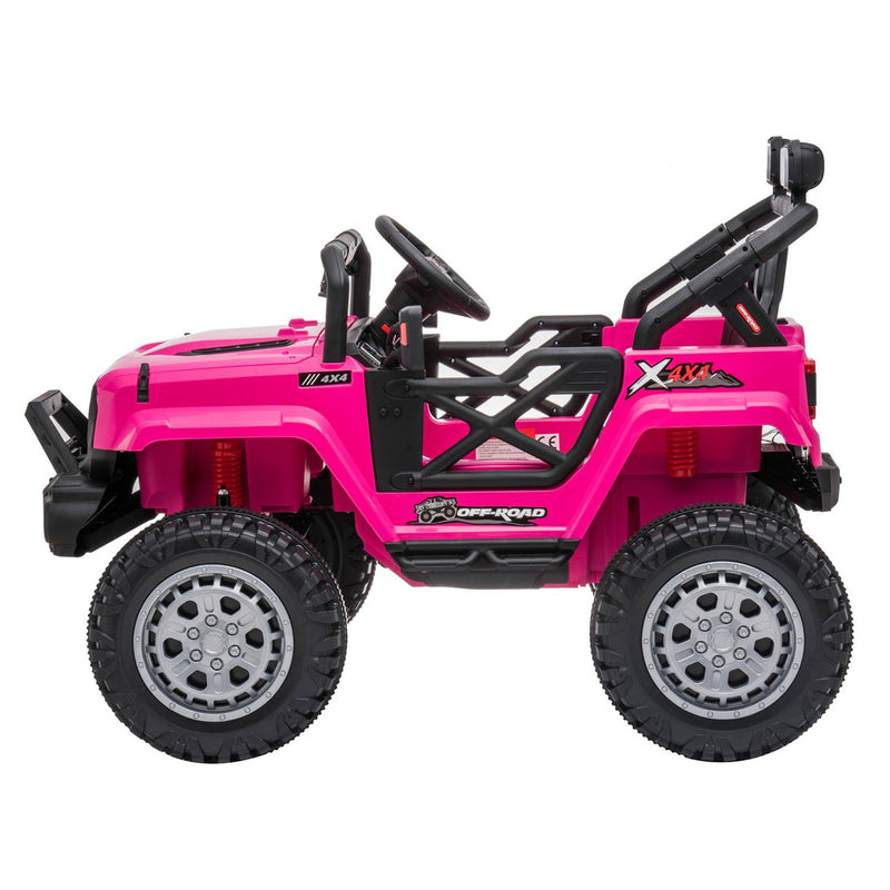12V Pink Electric Off-Road Ride-On Car with Remote Control Magic Cars 4