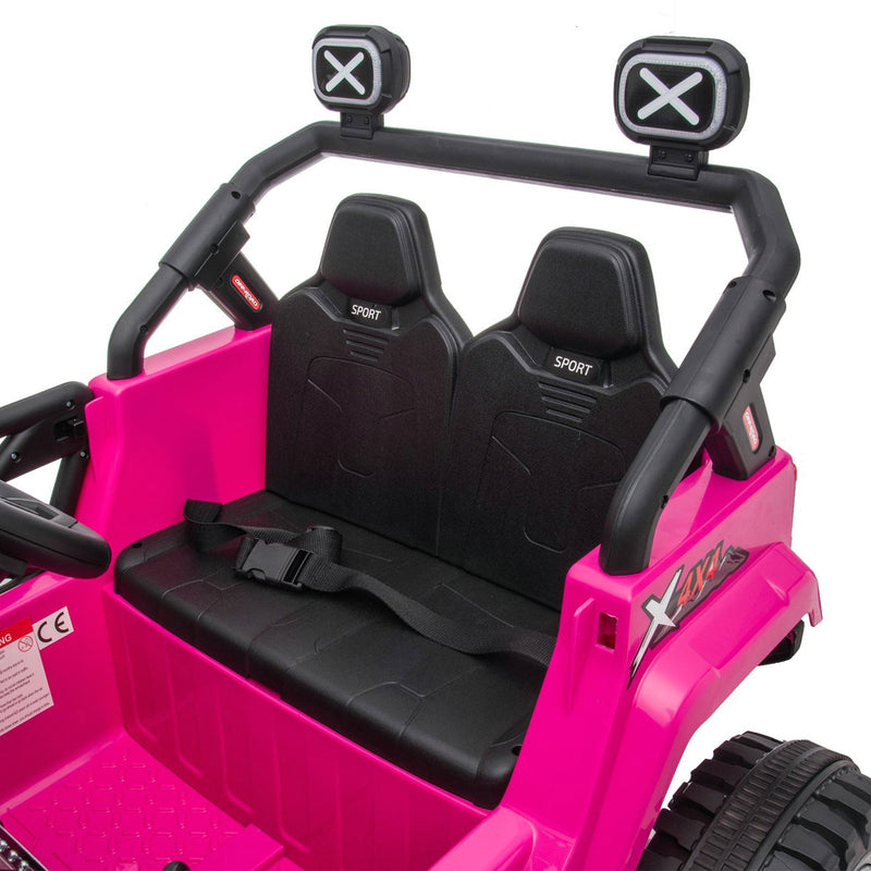 12V Pink Electric Off-Road Ride-On Car with Remote Control Magic Cars 8