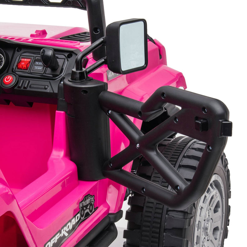 12V Pink Electric Off-Road Ride-On Car with Remote Control Magic Cars 9