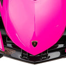 Pink Lamborghini Gran Turismo V12 Battery-Powered Ride-On Toy for Parts Magic Cars 8