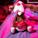 Valentine's Day Plush Puppy Dog with "Be Mine" Heart Magic Cars 1