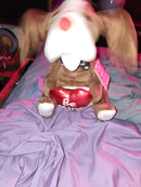 Valentine's Day Plush Puppy Dog with "Be Mine" Heart Magic Cars 2