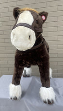 Deluxe Ride-On Animated Clydesdale Horse Toy Playing Lone Ranger Theme Magic Cars 2