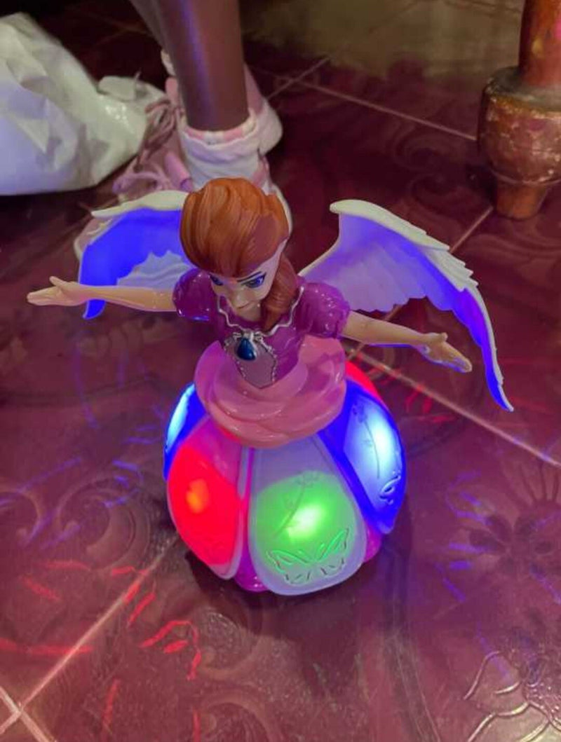 Dancing Angel Doll Robot Toy with Music, Lighting, and Rotating Features for Girls Magic Cars 11