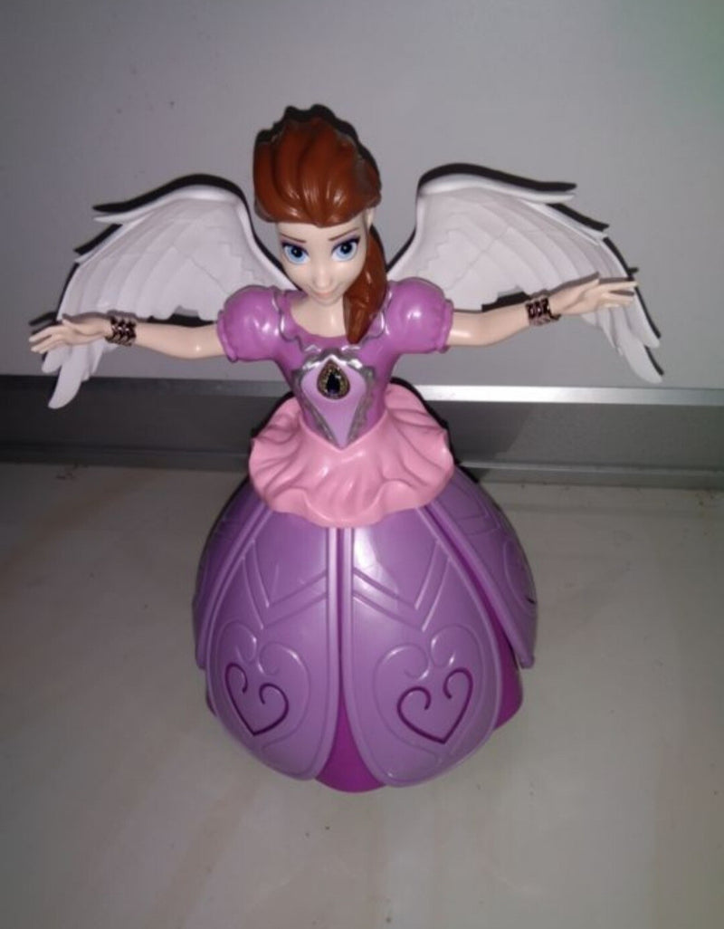 Dancing Angel Doll Robot Toy with Music, Lighting, and Rotating Features for Girls Magic Cars 5