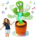 Melodic Cactus Plush Toy with 120 Songs and Voice Repeat功能 Magic Cars Variant 0