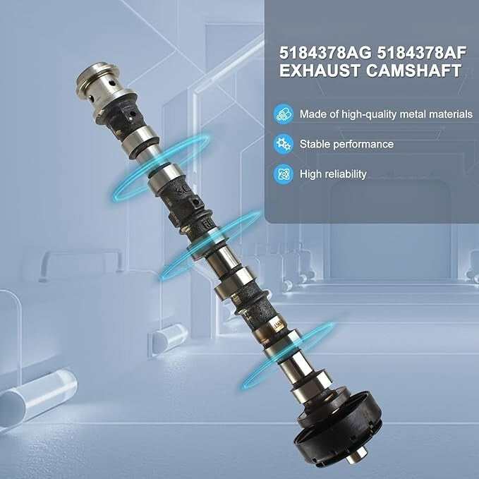 Right Side Exhaust Camshaft for Chrysler 200 3.6 Engine 5184378AG/5184378AF Magic Cars 1