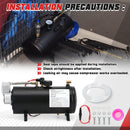 12V 150 PSI Air Compressor Pump with 3-Liter 0.8 Gallon Tank for Trailers Magic Cars 3