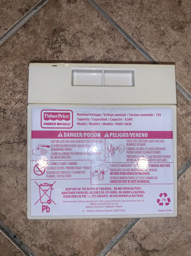 Power Wheels Battery Parts for Repair, Recharge, and Refurbishment Magic Cars Variant 0