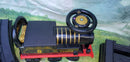 6V Black Ride-On Toy Train with Lights and Sounds for Toddlers Ages 1-3, Small Size Magic Cars 2