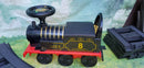 6V Black Ride-On Toy Train with Lights and Sounds for Toddlers Ages 1-3, Small Size Magic Cars 4