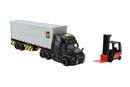 Adventure Rig Toy with Lights & Sounds, Forklift, Cargo Containers, Opening Doors Magic Cars 1