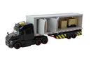 Adventure Rig Toy with Lights & Sounds, Forklift, Cargo Containers, Opening Doors Magic Cars 3