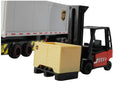 Adventure Rig Toy with Lights & Sounds, Forklift, Cargo Containers, Opening Doors Magic Cars 8