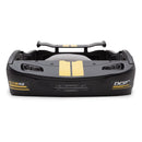 Children's Turbo Race Car Twin Bed in Black Magic Cars Variant 0