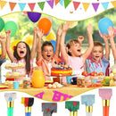 25 Pack Multicolor Party Blowouts and Noisemakers, 3.3 Inches Magic Cars 4