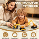 6-Piece Diecast Construction Vehicle Playset for Kids Magic Cars 4