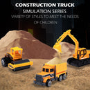 6-Piece Diecast Construction Vehicle Playset for Kids Magic Cars 9