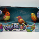 Interactive 3-Pack Singing Birds Toy Set with 20 Unique Sounds Magic Cars 2