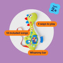 Dinosaur-Inspired Electric Guitar Magic Cars 5