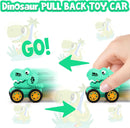Dinosaur-Themed Pull Back Car Collection for Children Aged 4-8 Magic Cars 5