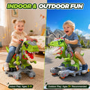 Dinosaur Ride-On Car for Kids Ages 3-5, Perfect for Indoor and Outdoor Fun Magic Cars 2