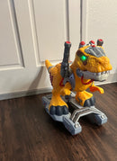 Battery Operated Dinosaur Ride-On Push Car for Young Kids Magic Cars Variant 0