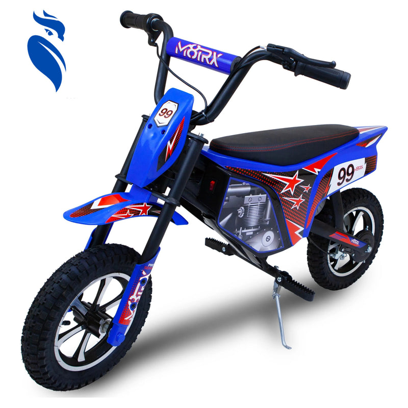 Electric Dirt Bike Toy for Kids and Teens 24V Blue M8TRX Magic Cars 0