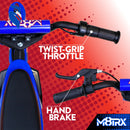 Electric Dirt Bike Toy for Kids and Teens 24V Blue M8TRX Magic Cars 2