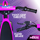 Electric 24V Pink Dirt Bike Toy for Kids and Teens M8TRX Magic Cars 4