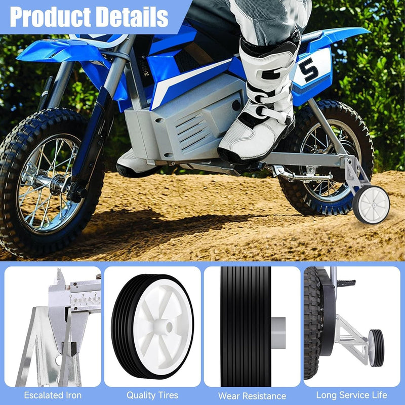 Training Wheels for Dirt Bikes Compatible with Razor MX350 MX400 MX500 MX650 Electric Models Magic Cars 7