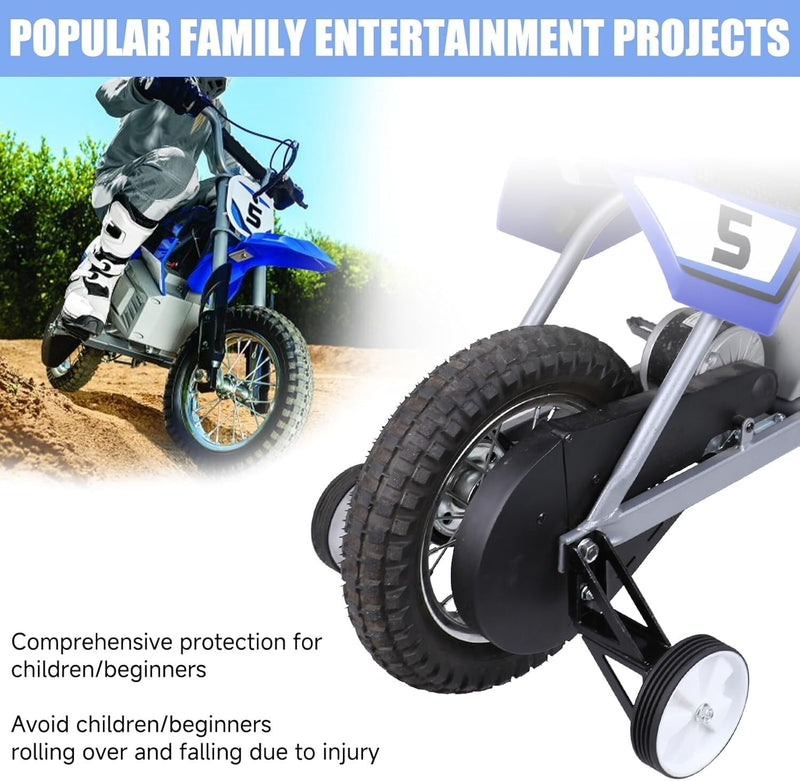 Dirt Bike Training Wheels Compatible with Razor MX350 MX400 MX500 MX650 Electric Models Magic Cars 5