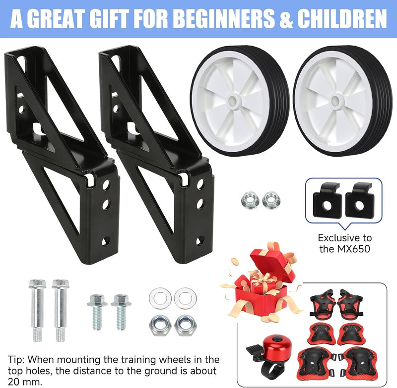 Dirt Bike Training Wheels Compatible with Razor MX350 MX400 MX500 MX650 Electric Models Magic Cars 6