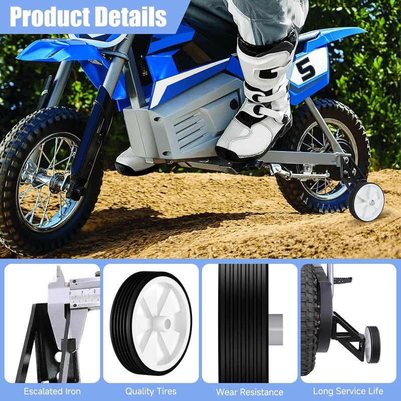 Dirt Bike Training Wheels Compatible with Razor MX350 MX400 MX500 MX650 Electric Models Magic Cars 8