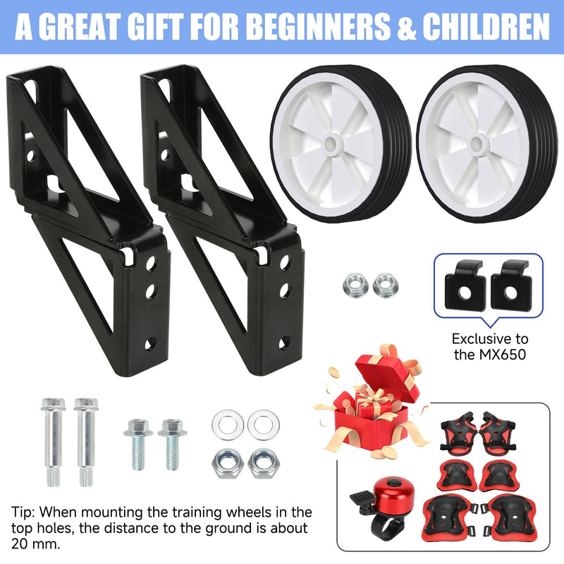 Dirt Bike Training Wheels Compatible with Razor MX350 MX400 MX500 MX650 Electric Models Magic Cars 5