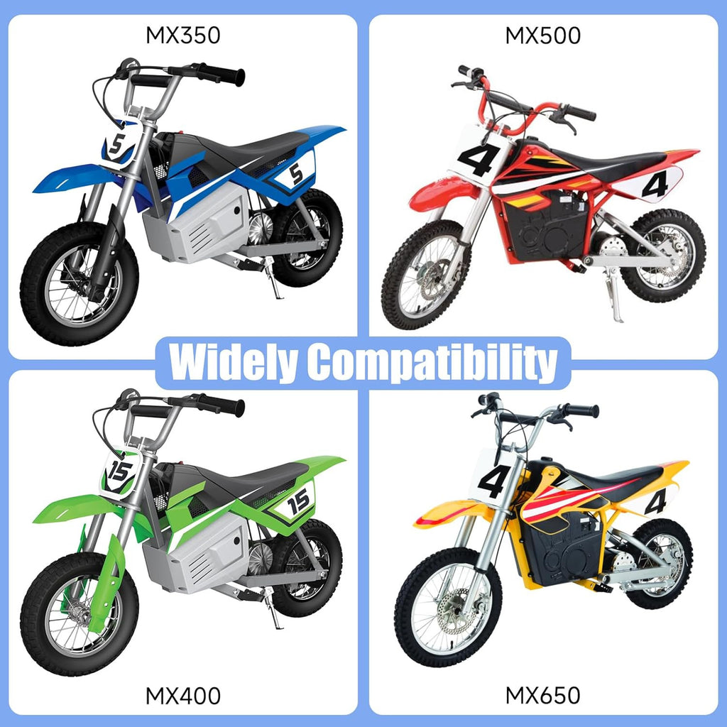 Training Dirt Bike Wheels Compatible with Razor MX350 MX400 MX500 MX65